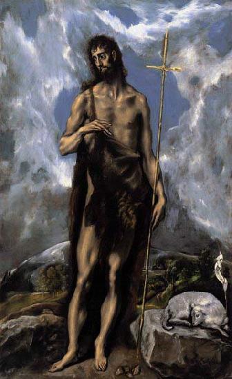 El Greco St. John the Baptist China oil painting art